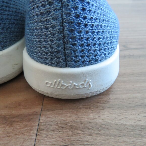 ALLBIRDS Tree Toppers High Top Sneakers Shoes in Nikau Sapphire Blue - Men's 9 - Picture 12 of 16
